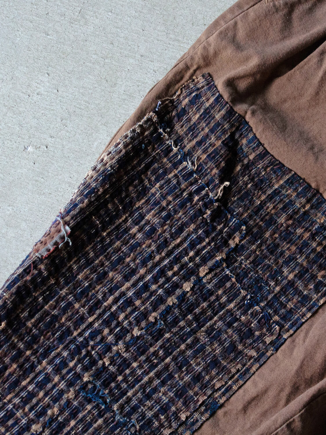 縁日 ボロ 漆染のマタギもんぺ