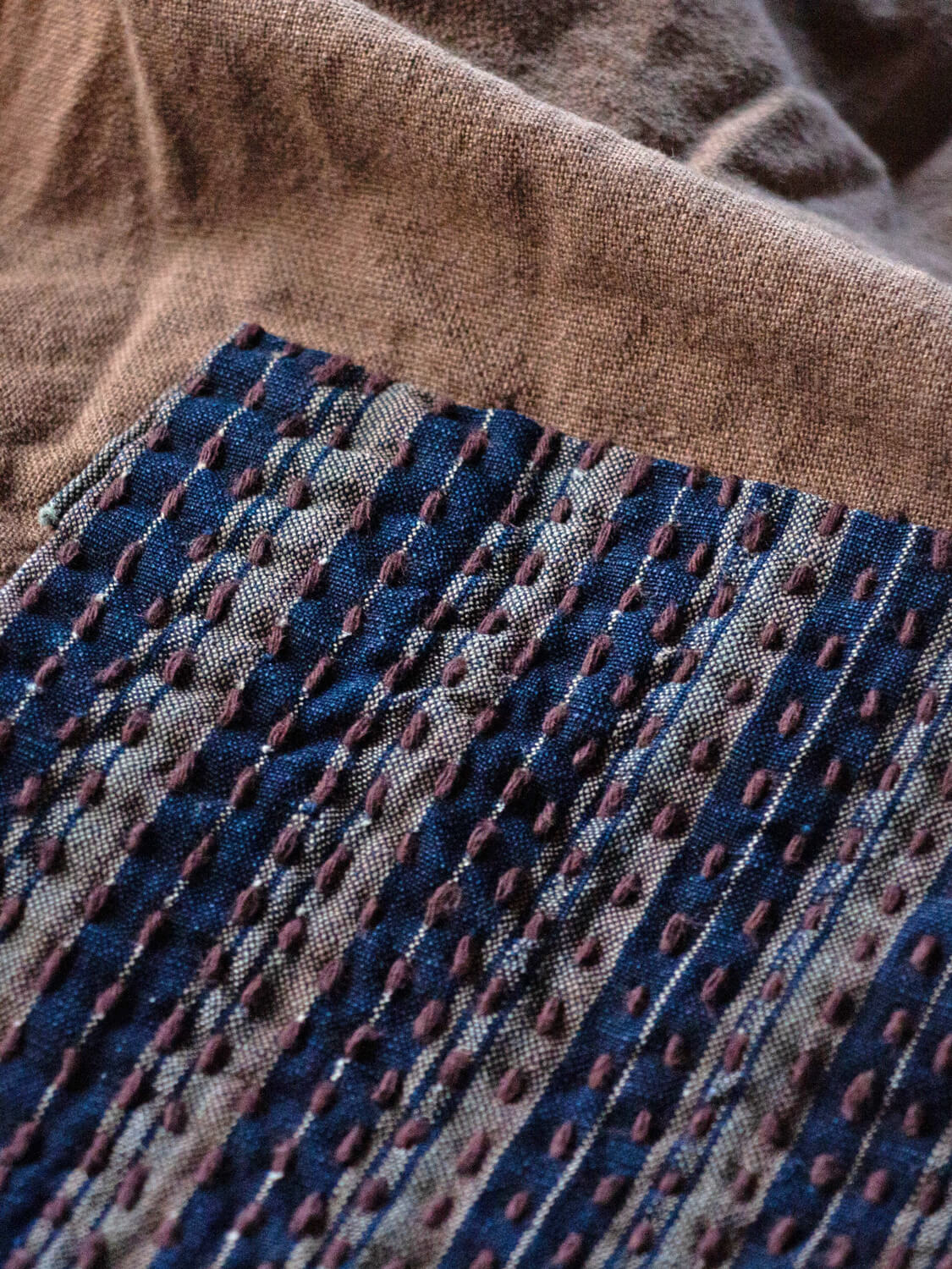 縁日 ボロ 漆染のマタギもんぺ