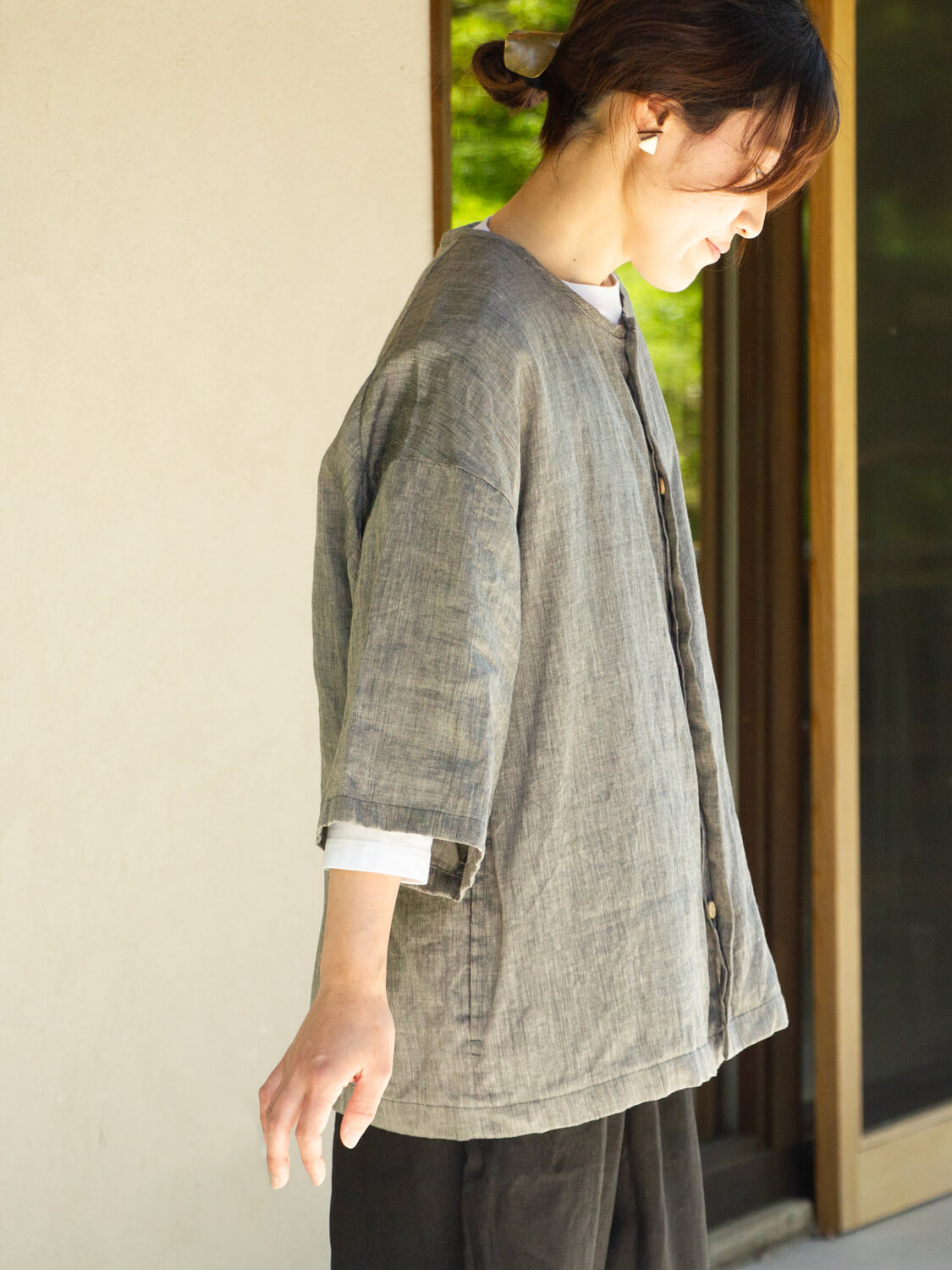 縁日 ダボシャツ DABO SHIRT 麻