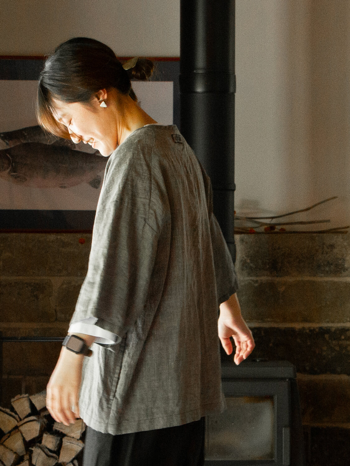 縁日 ダボシャツ DABO SHIRT 麻
