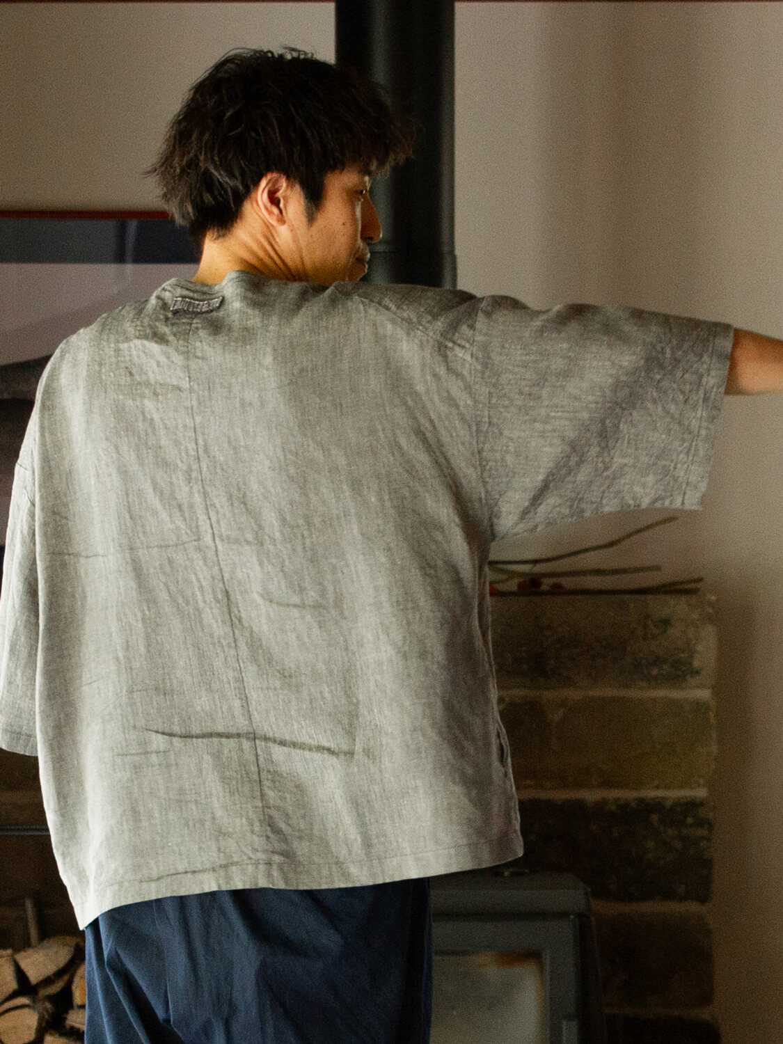 縁日 ダボシャツ DABO SHIRT 麻