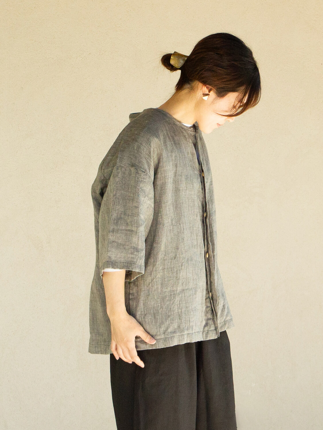 縁日 ダボシャツ DABO SHIRT 麻