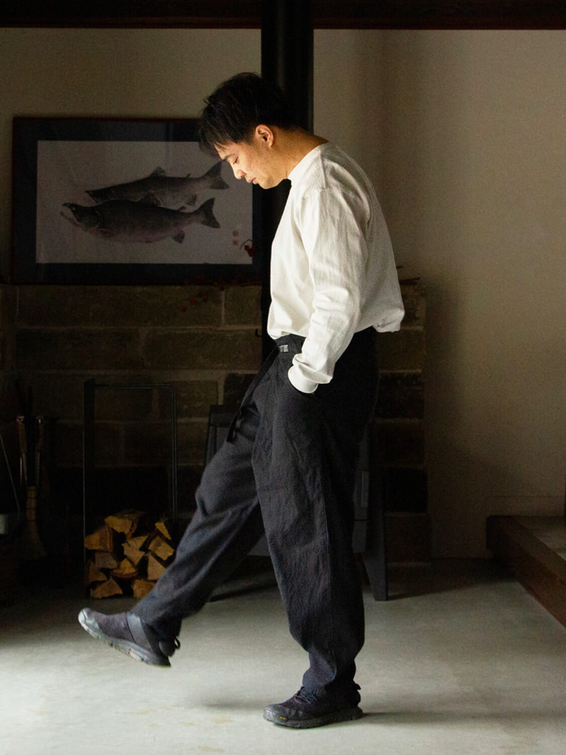 縁日 HAKAMA-PANTS（はかまパンツ） コットンリネン