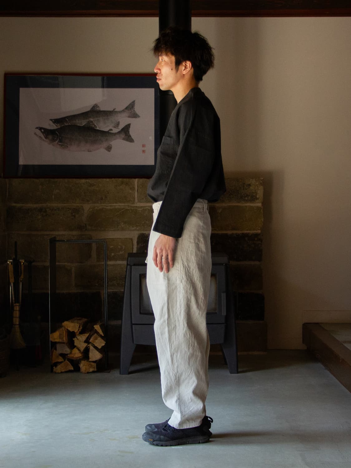縁日 HAKAMA-PANTS（はかまパンツ） コットンリネン