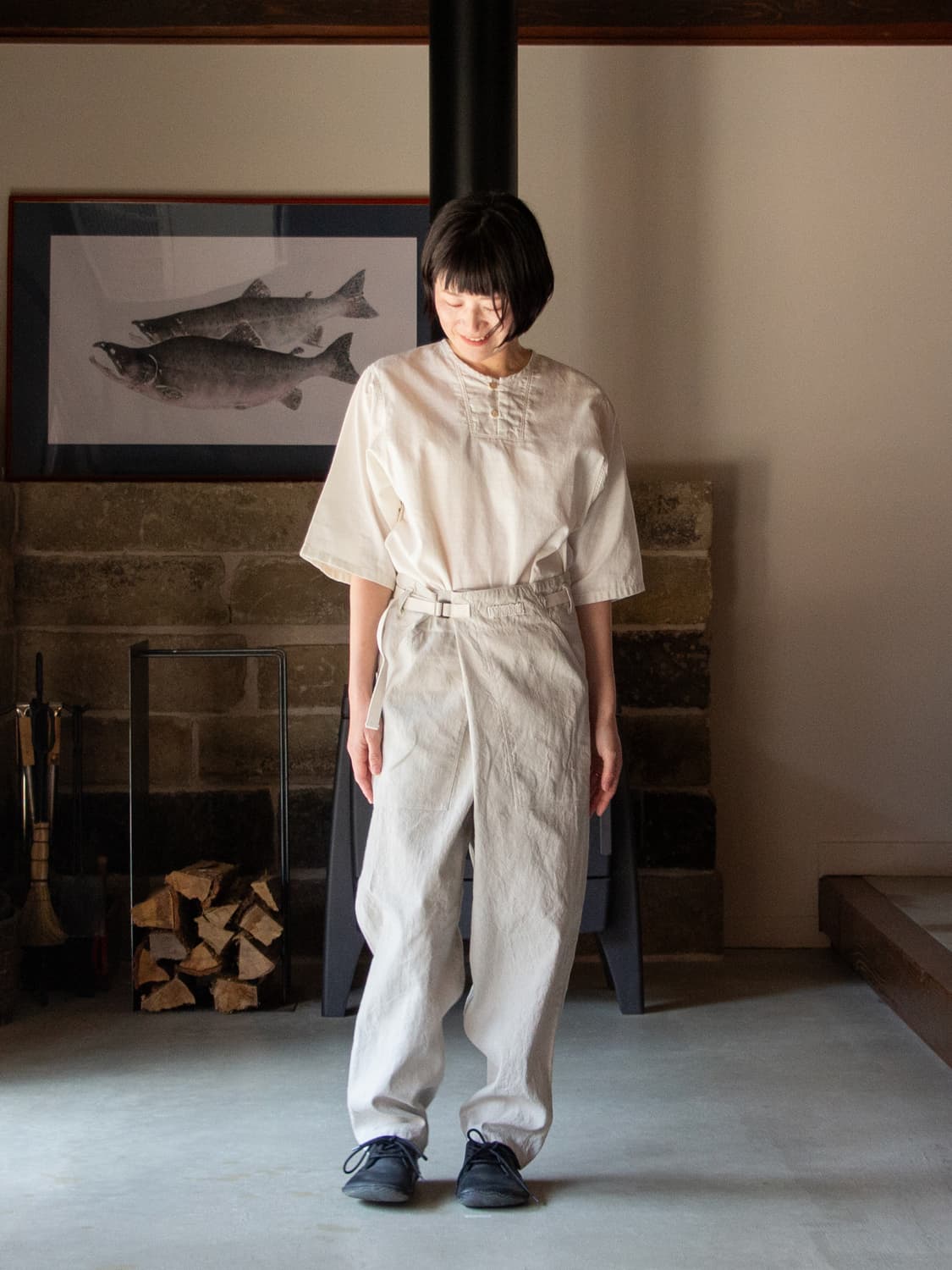 縁日 HAKAMA-PANTS（はかまパンツ） コットンリネン
