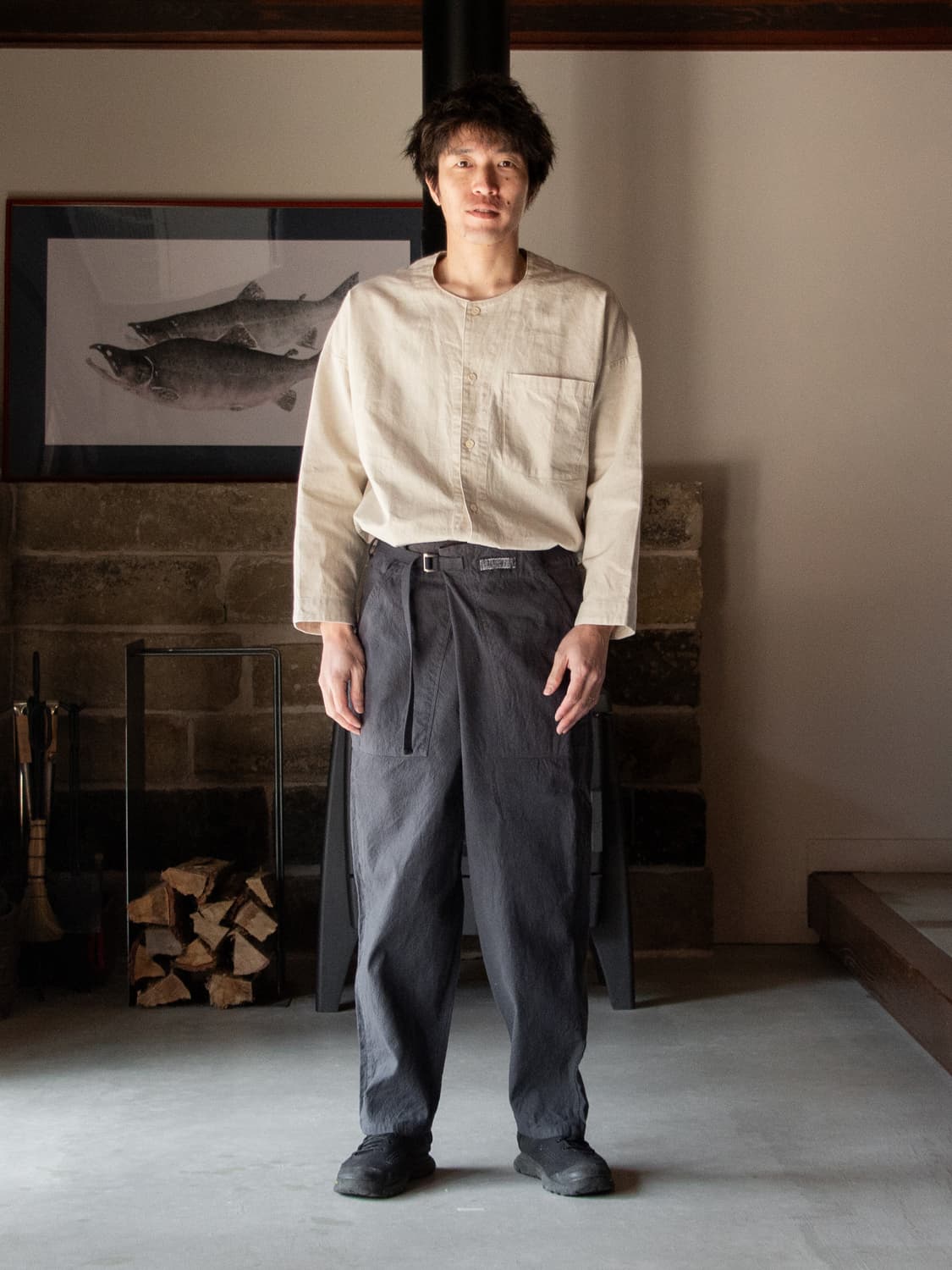 縁日 HAKAMA-PANTS（はかまパンツ） コットンリネン