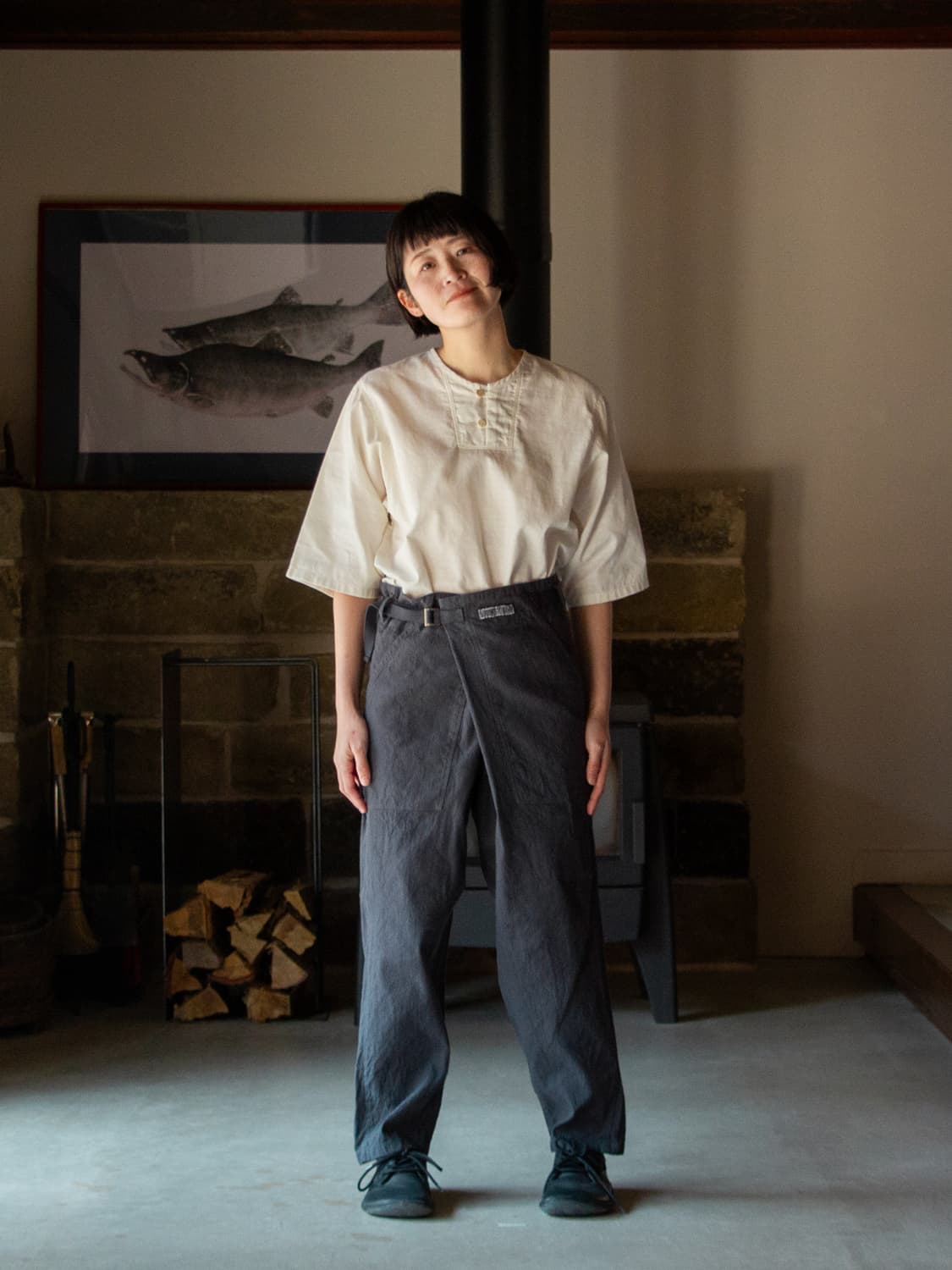 縁日 HAKAMA-PANTS（はかまパンツ） コットンリネン