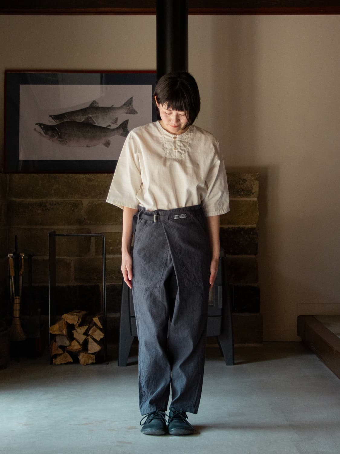 縁日 HAKAMA-PANTS（はかまパンツ） コットンリネン