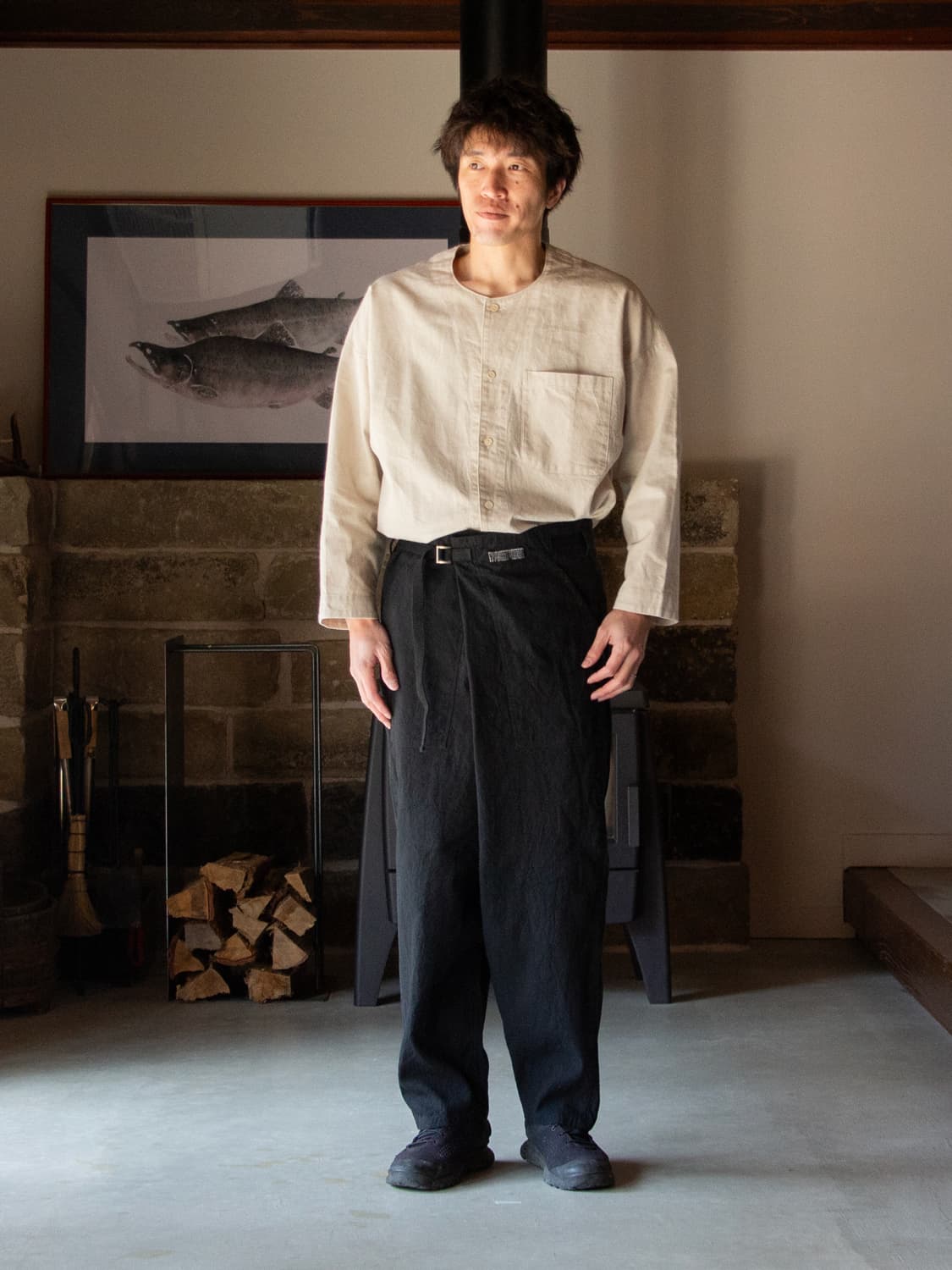 縁日 HAKAMA-PANTS（はかまパンツ） コットンリネン