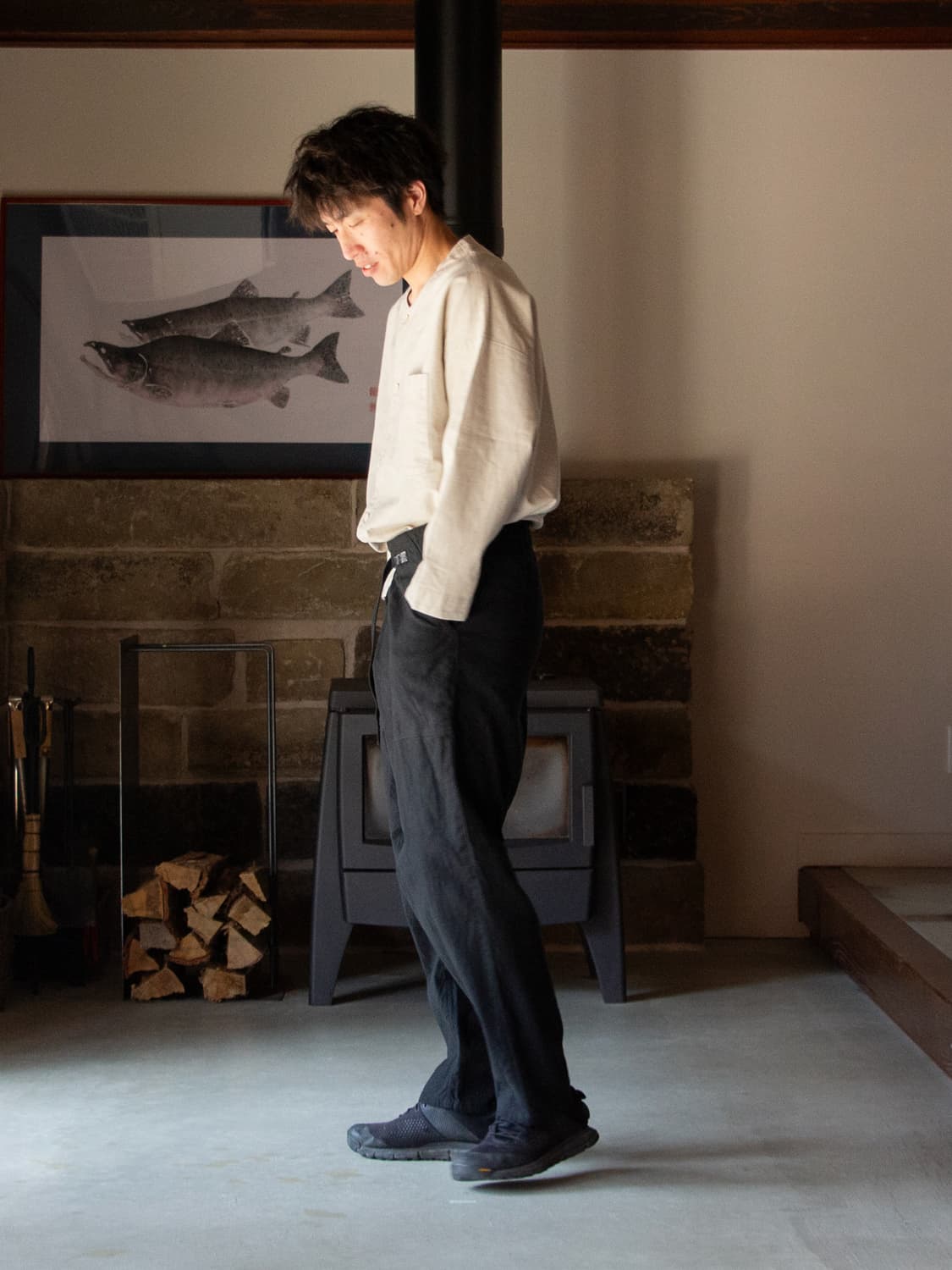 縁日 HAKAMA-PANTS（はかまパンツ） コットンリネン
