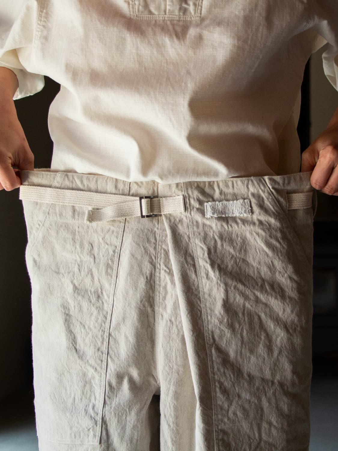 縁日 HAKAMA-PANTS（はかまパンツ） コットンリネン