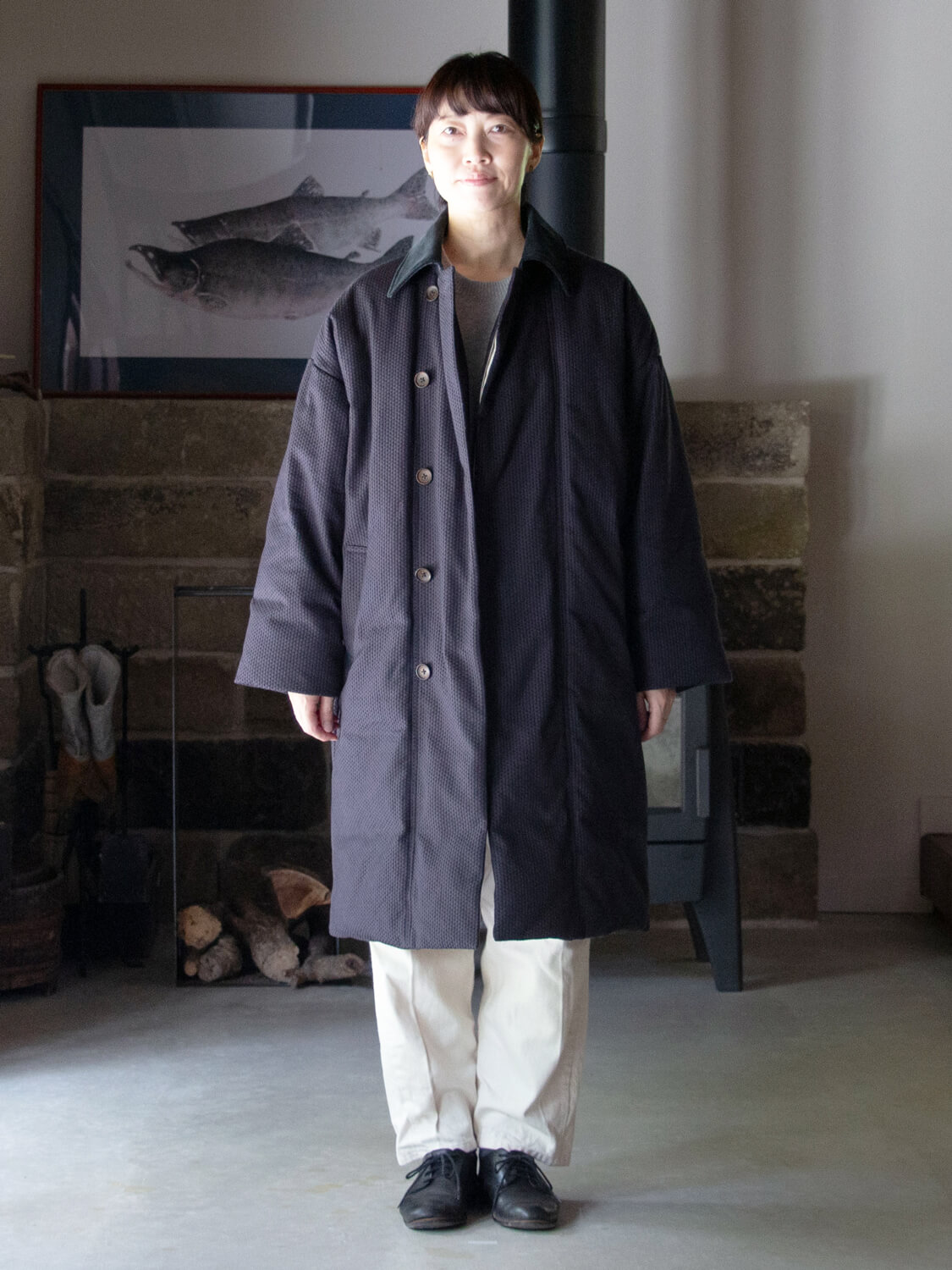 縁日 被布コート