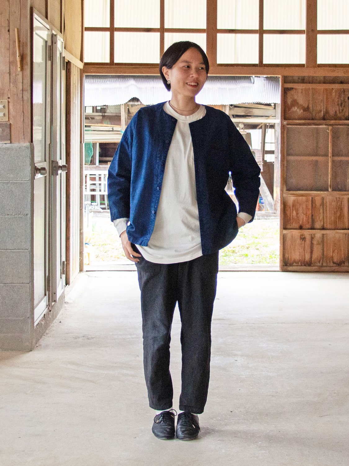 縁日 Indigo KOIKUCHI（鯉口）