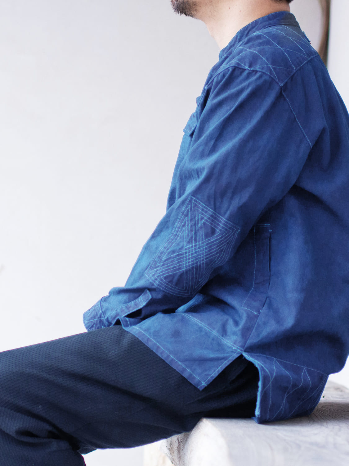 インディゴ山シャツ(indigo YAMASHIRT)