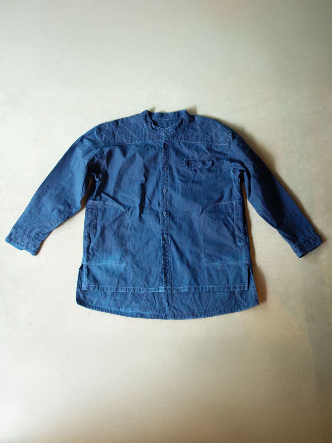 縁日 indigo YAMA SHIRT（インディゴ山シャツ）