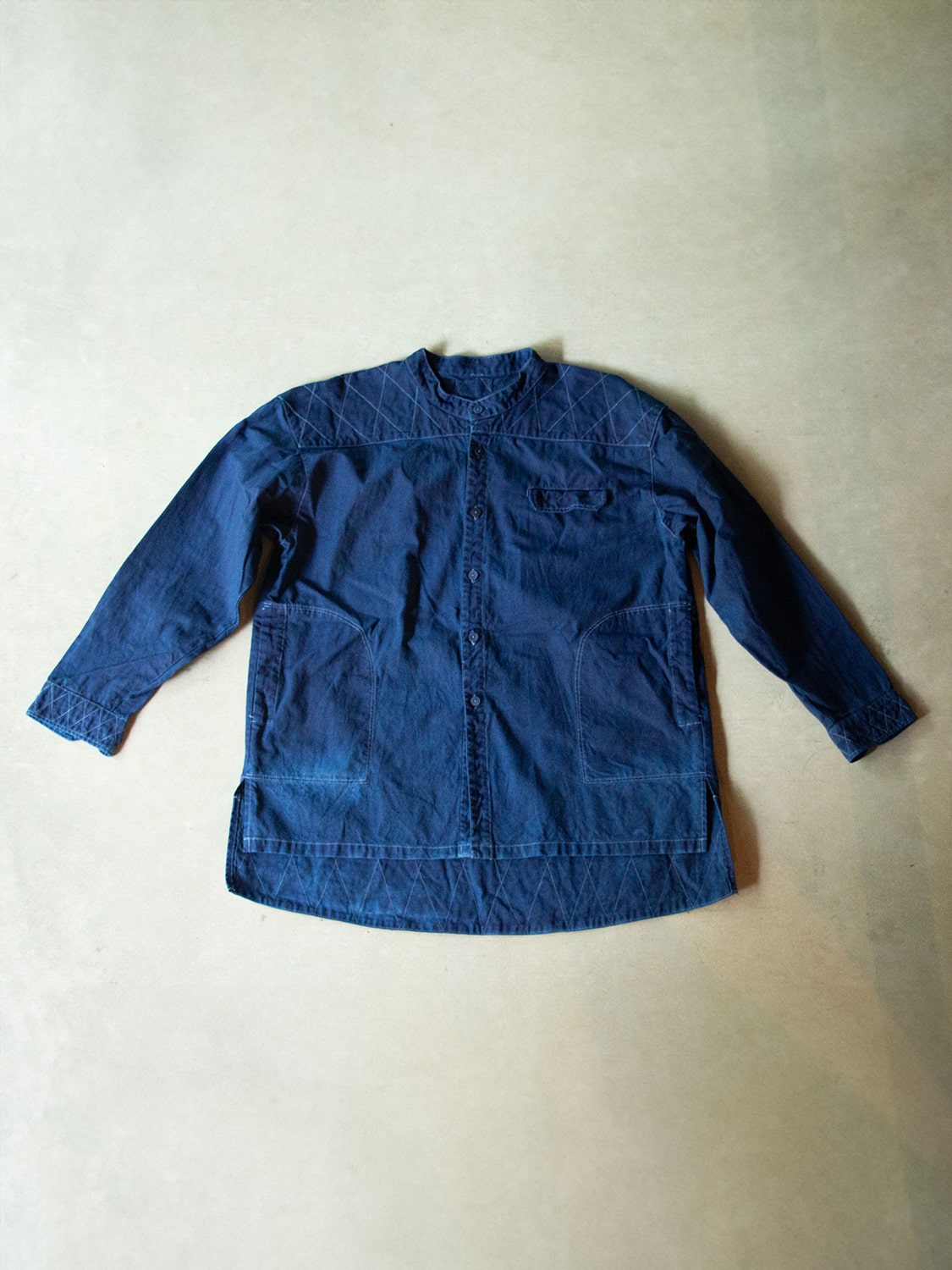 縁日 indigo YAMA SHIRT（インディゴ山シャツ）