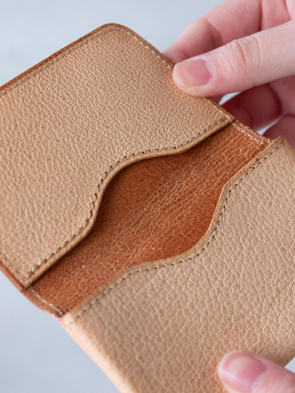 縁日 イタズレザー 名刺入れ