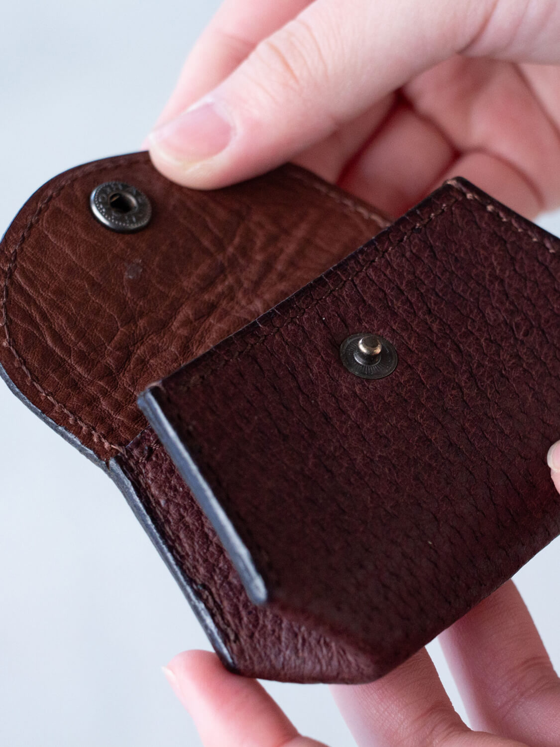 ITAZ Leather / コインケース/Dark BROWN(ダークブラウン)