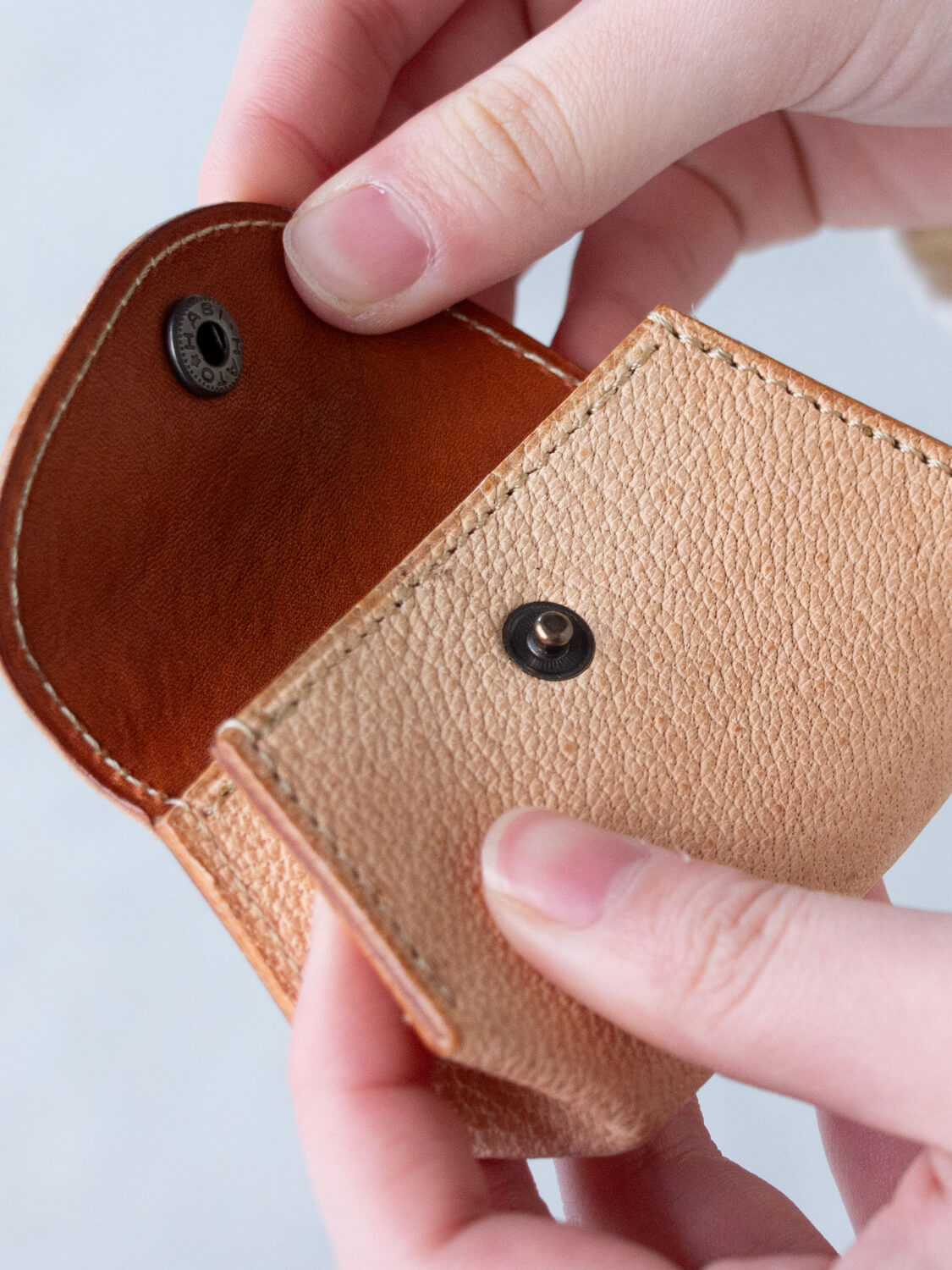 ITAZ Leather / コインケース/Dark BROWN(ダークブラウン)