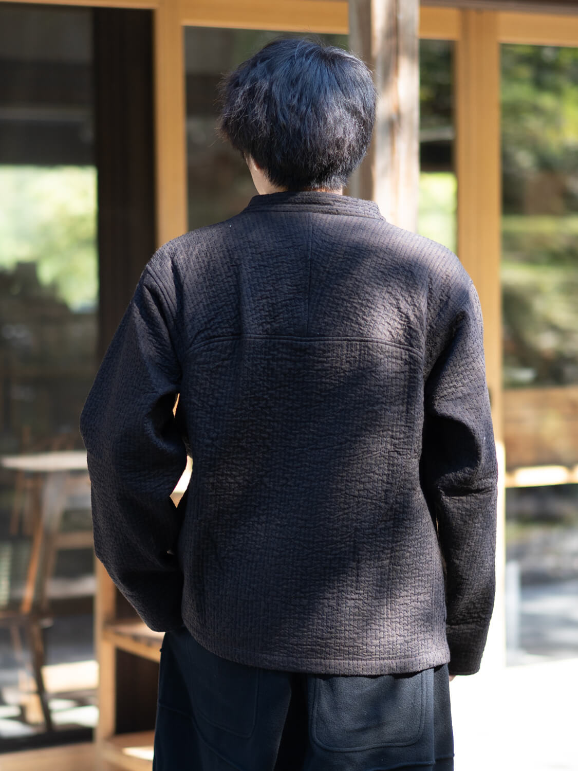 JK-64 MITTAN 中わた刺し子織ジャケット