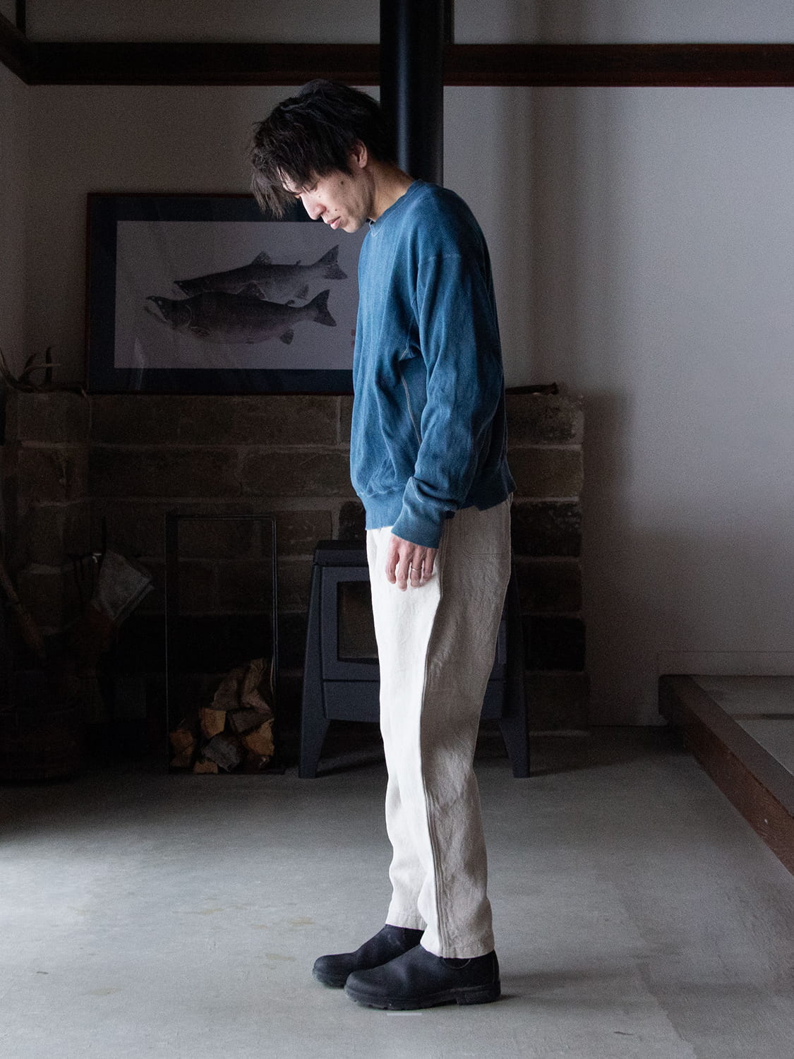 縁日 MITTAN(ミッタン) 亜麻苧麻ロング