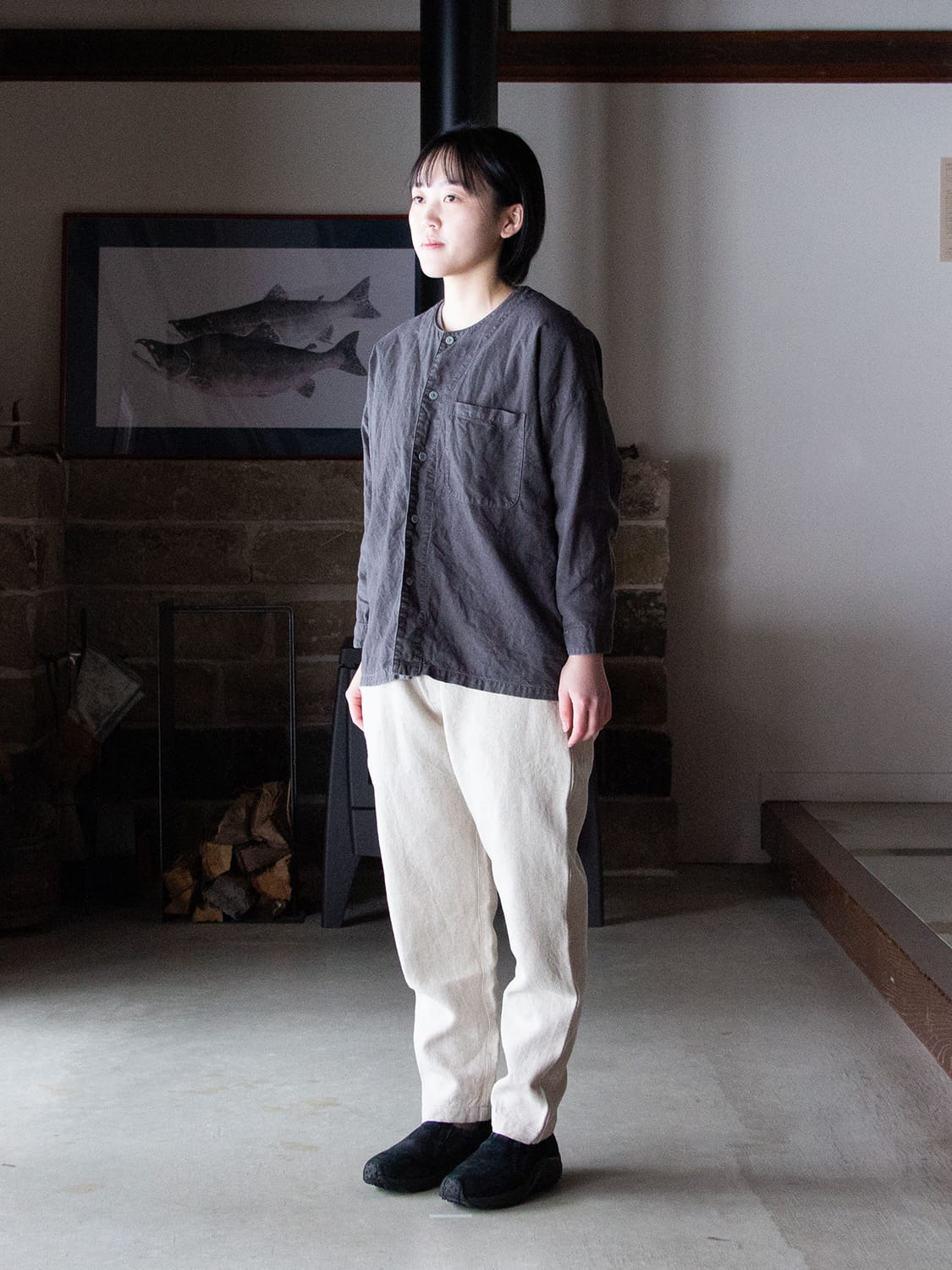 縁日 MITTAN(ミッタン) 亜麻苧麻ロング