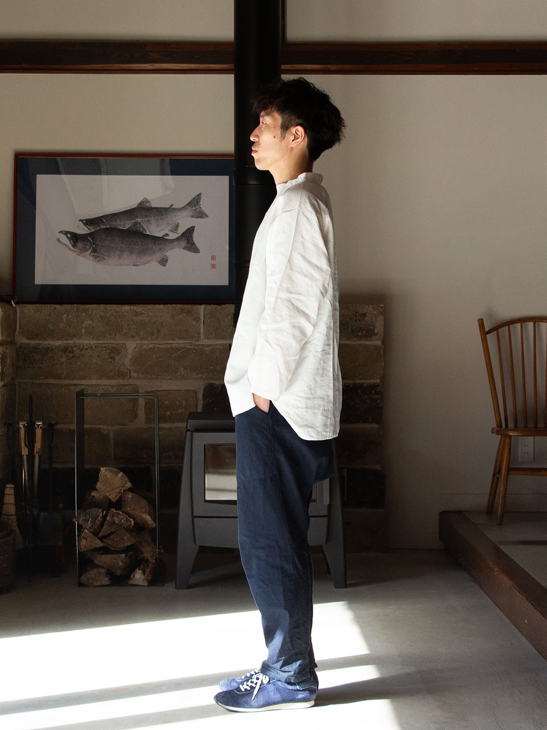 縁日 MITTAN(ミッタン) SH-159 大麻長袖プルオーバー 高密度