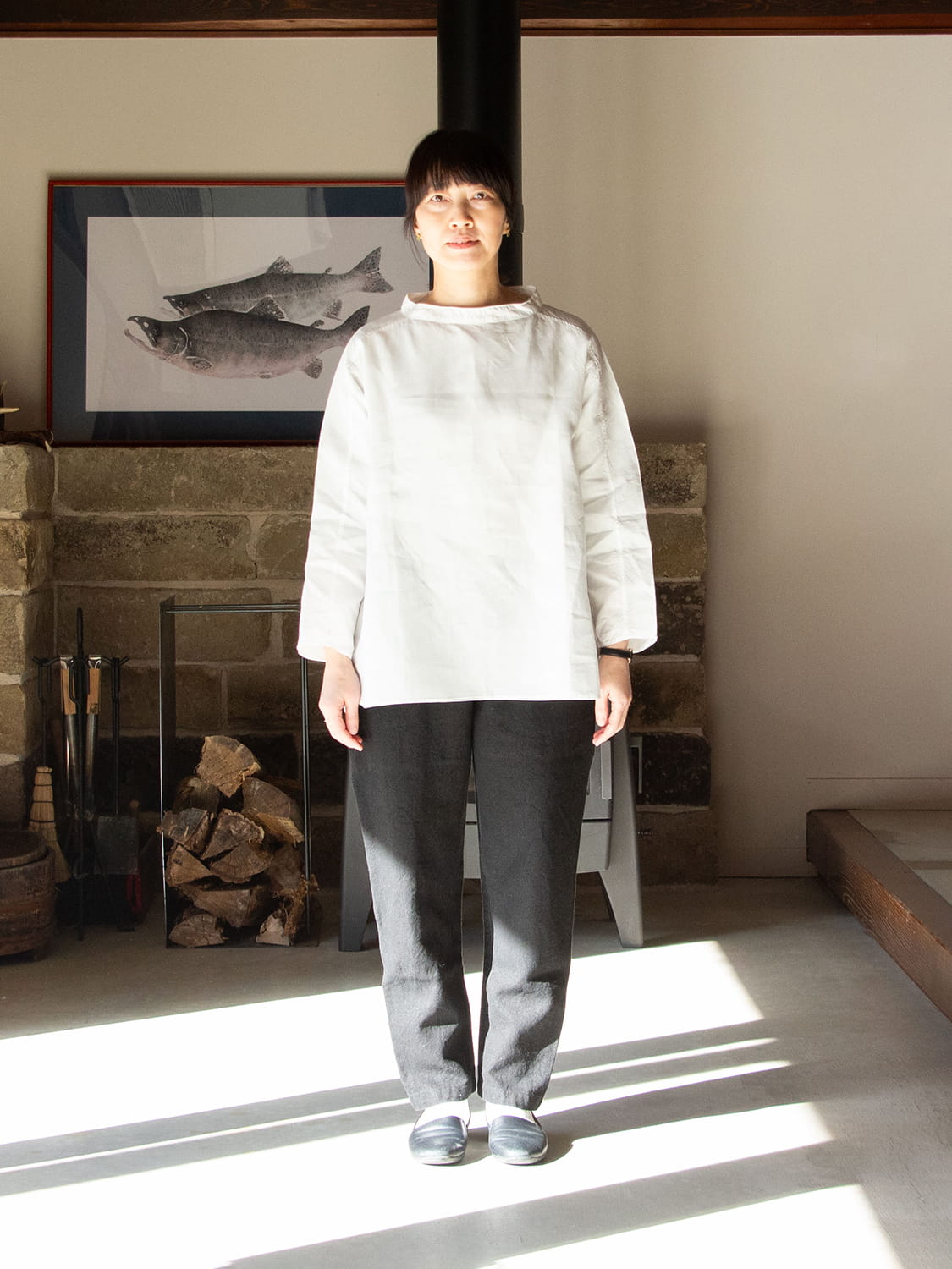 縁日 MITTAN(ミッタン) SH-159 大麻長袖プルオーバー 高密度