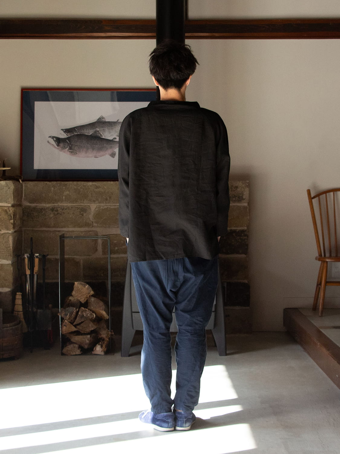 縁日 MITTAN(ミッタン) SH-159 大麻長袖プルオーバー 高密度