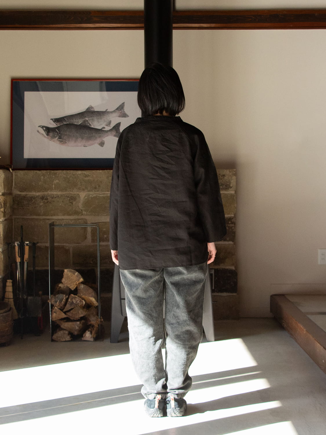 縁日 MITTAN(ミッタン) SH-159 大麻長袖プルオーバー 高密度