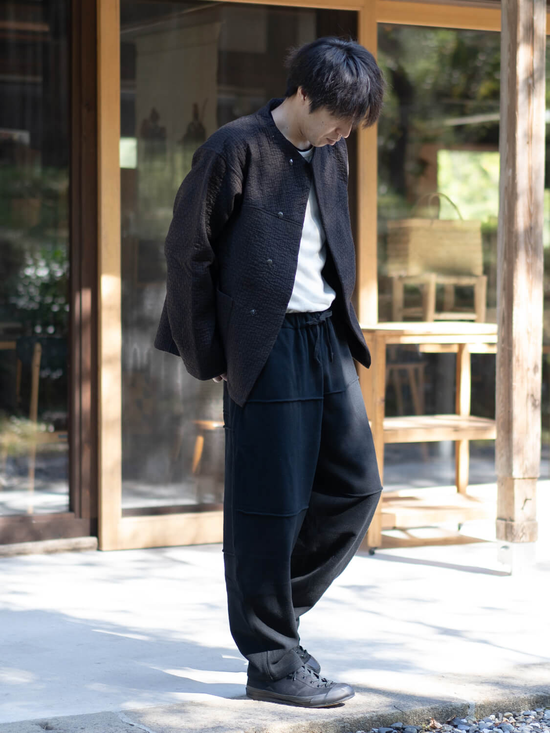 PT-154 NM ウールモッサパンツ