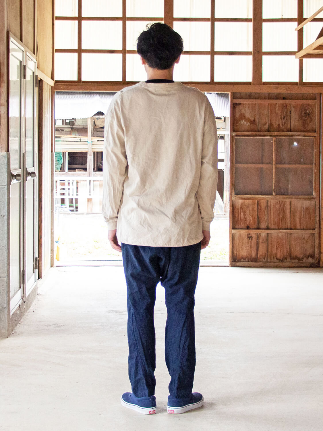 漆染のSAPPAKAMA さっぱかま　縁日　ennichi サルエルパンツ 漆染のSAPPAKAMA（さっぱかま）