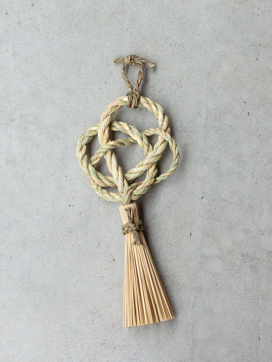 工房ストロー　慈雨天恵福房　しめ飾り