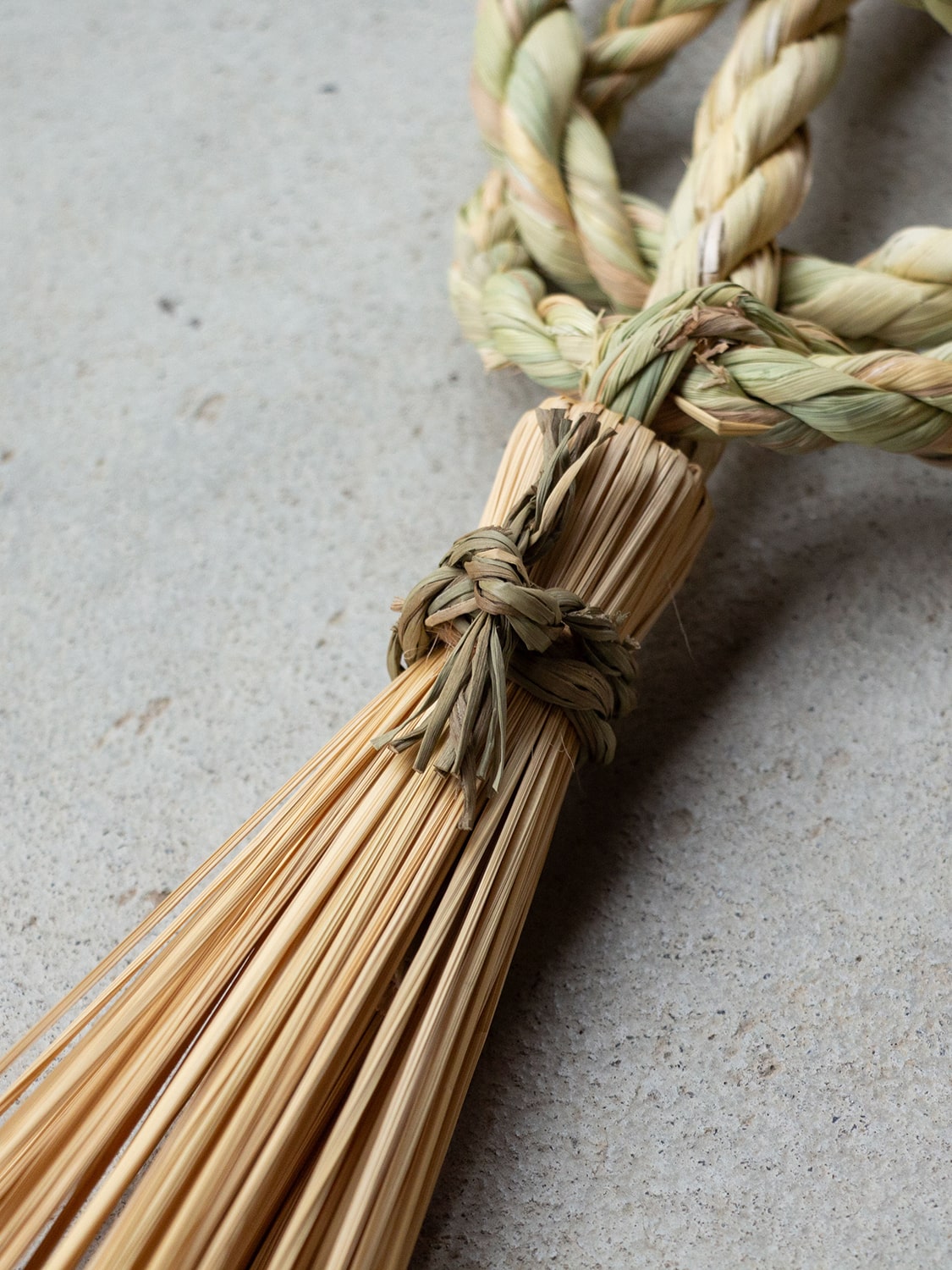 工房ストロー　慈雨天恵福房　しめ飾り