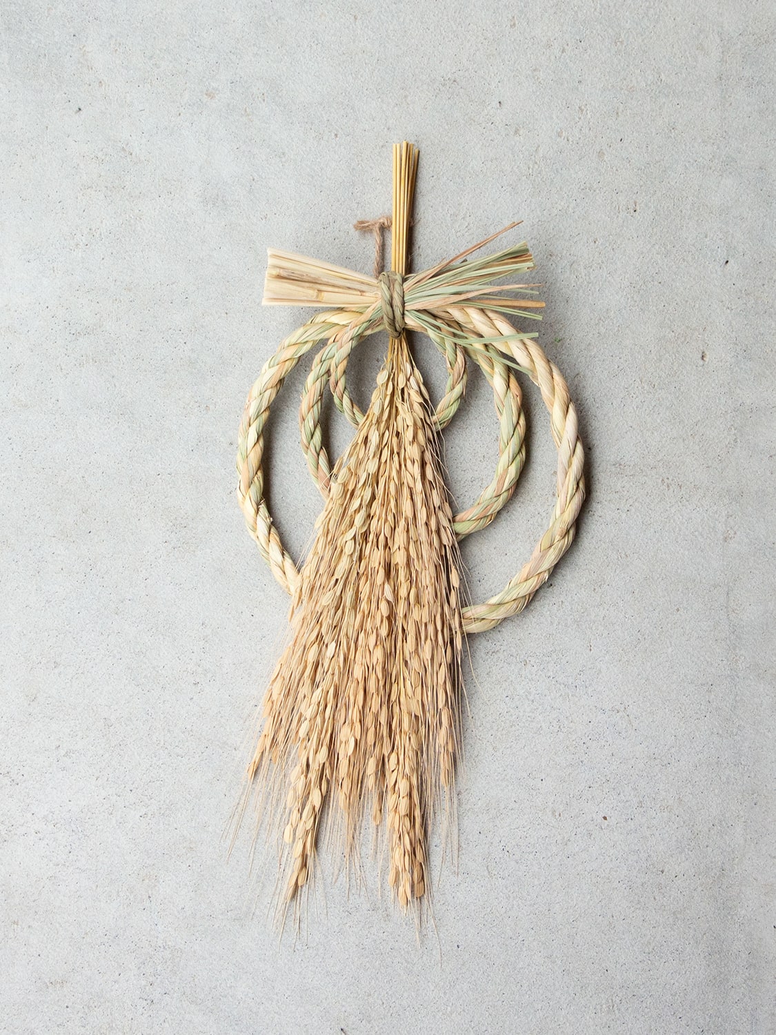 工房ストロー　鯉目御縁　しめ飾り