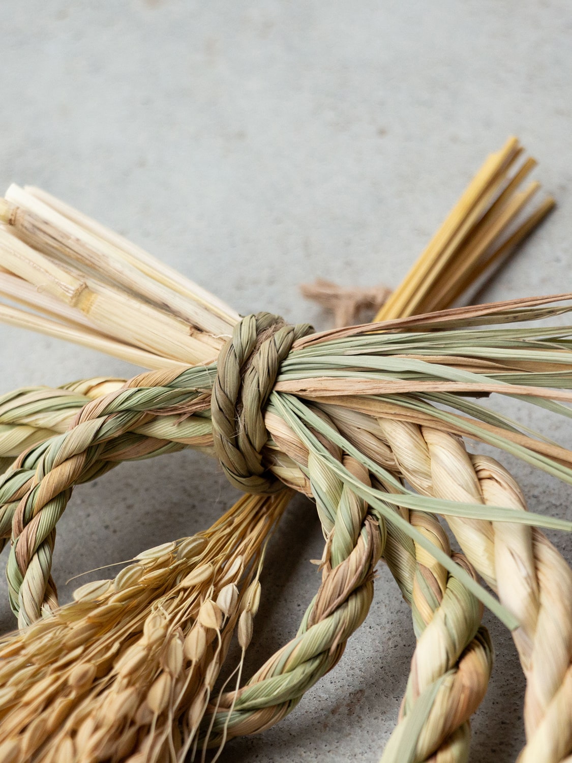 工房ストロー　鯉目御縁　しめ飾り