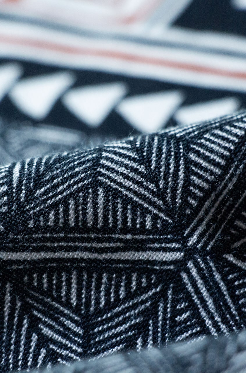 縁日 手ぬぐい 麻の葉フォークロア