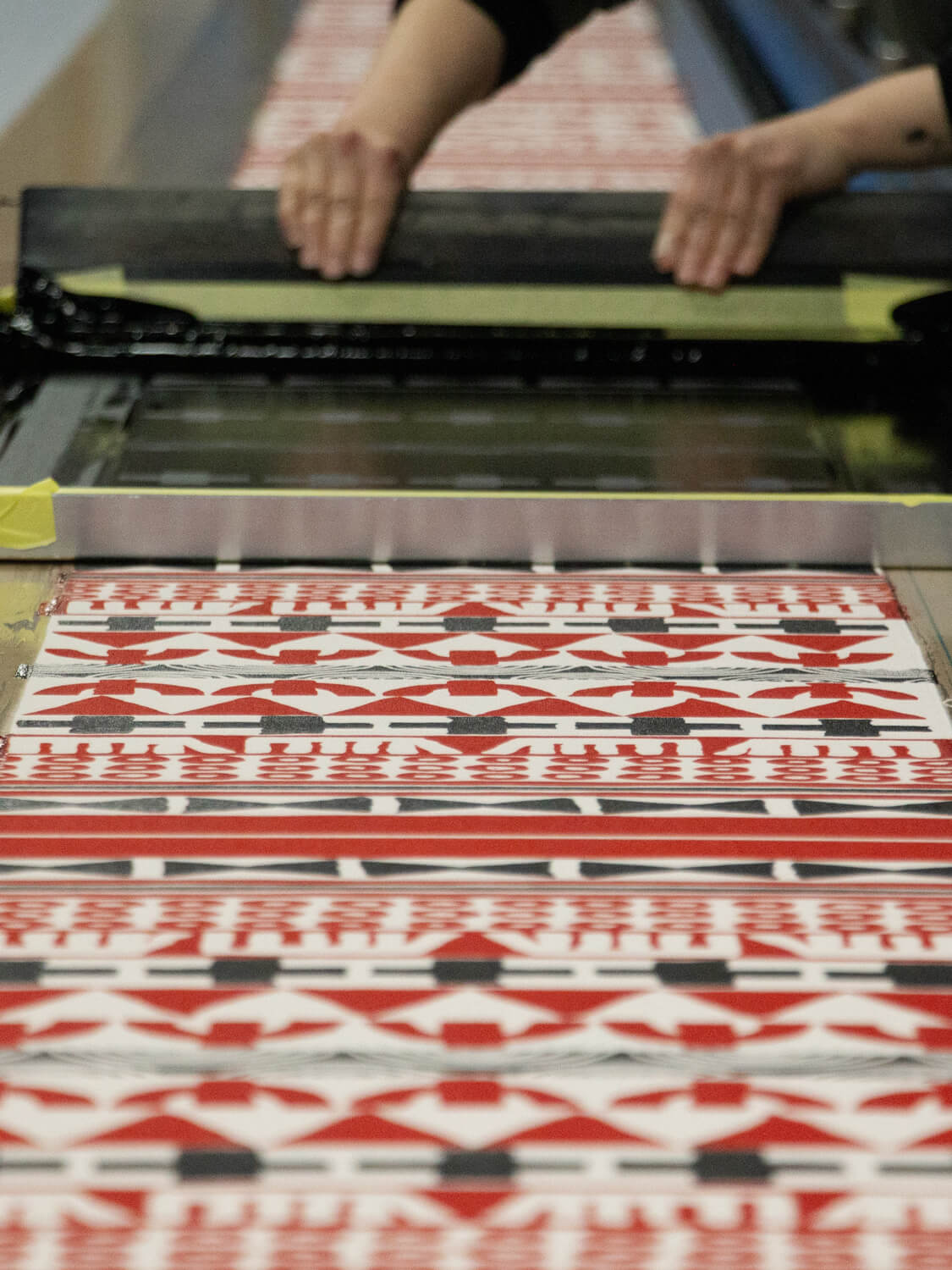 縁日　手ぬぐい　万象　前川正人