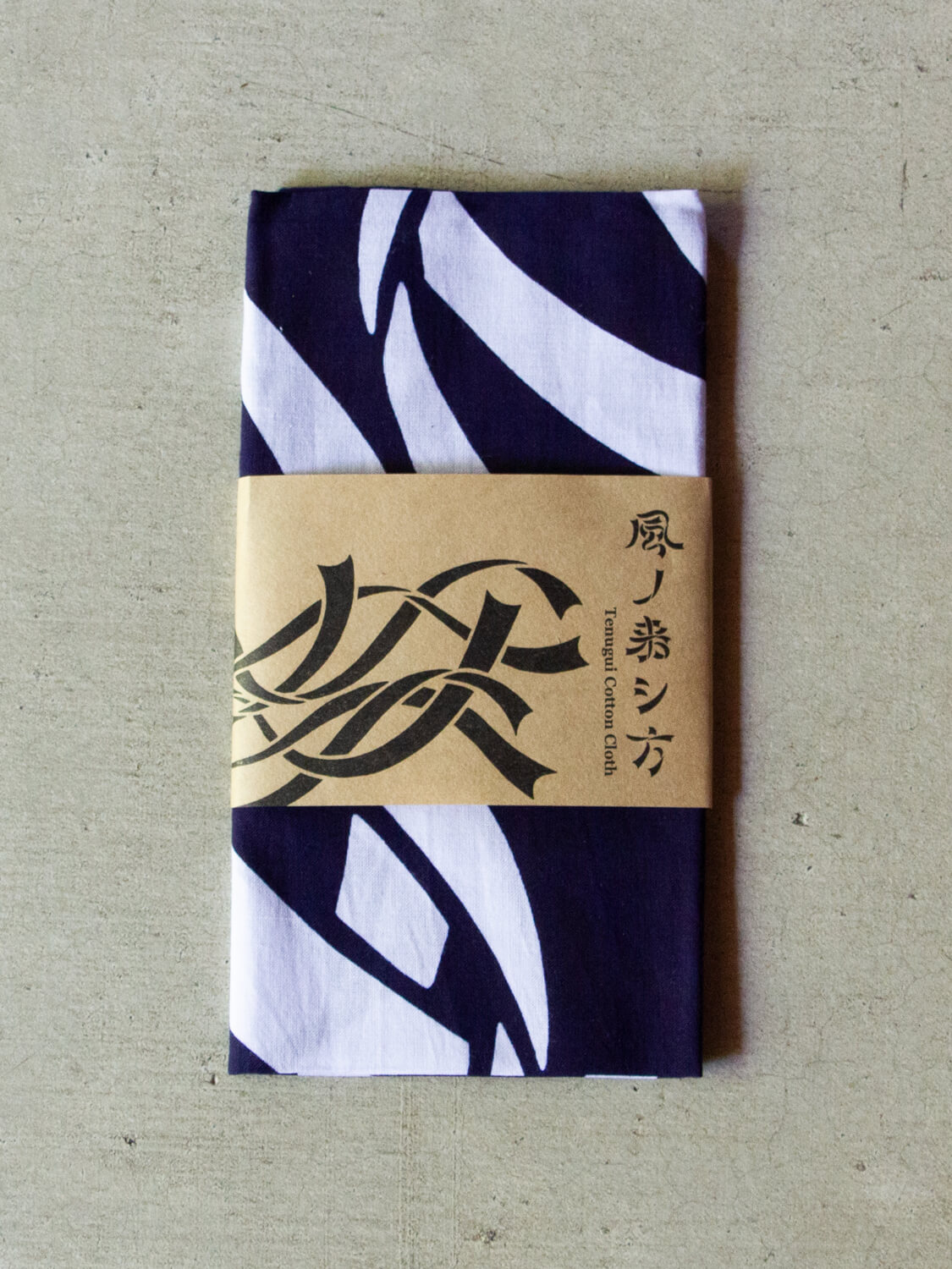 よつめ染布舎 手拭い 風の来し方