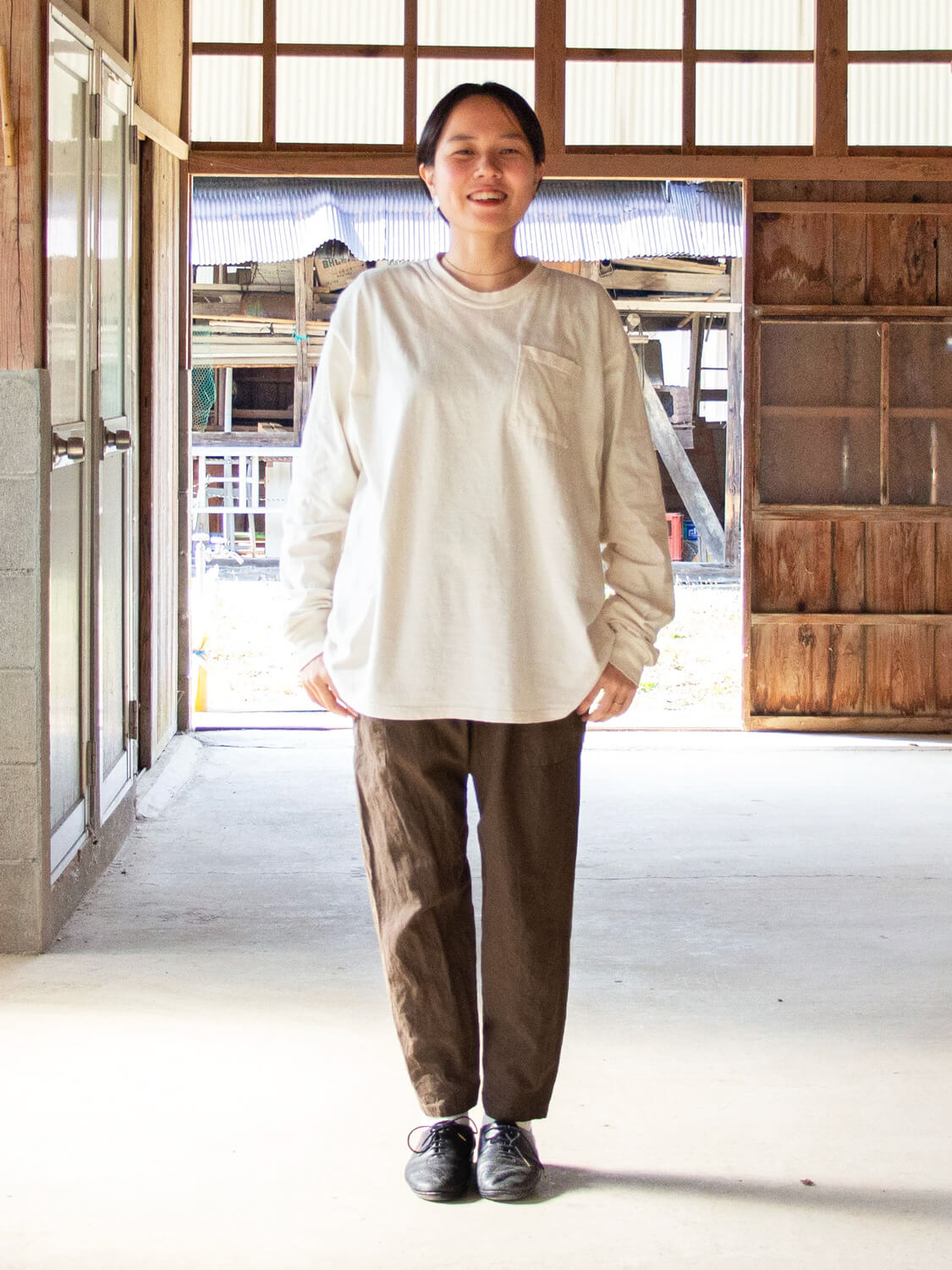 漆染のSAPPAKAMA さっぱかま　縁日　ennichi サルエルパンツ 漆染のSAPPAKAMA（さっぱかま）
