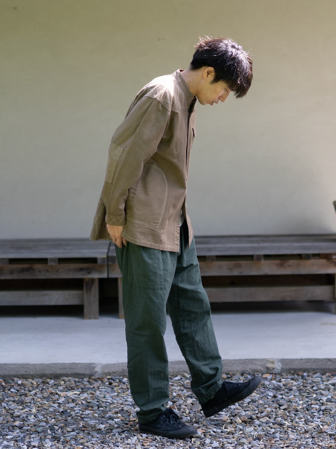 縁日 漆染のYAMA SHIRT(山シャツ)