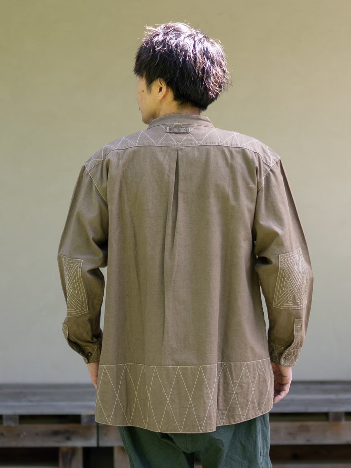 縁日 漆染のYAMA SHIRT(山シャツ)