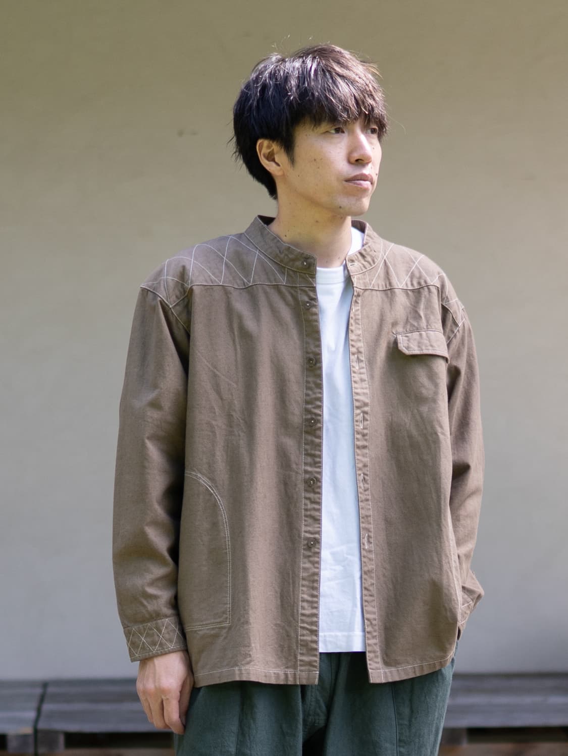 縁日 漆染のYAMA SHIRT(山シャツ)