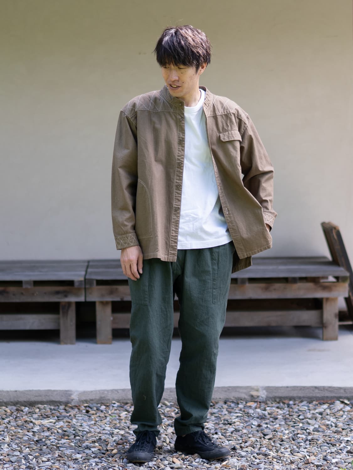 縁日 漆染のYAMA SHIRT(山シャツ)