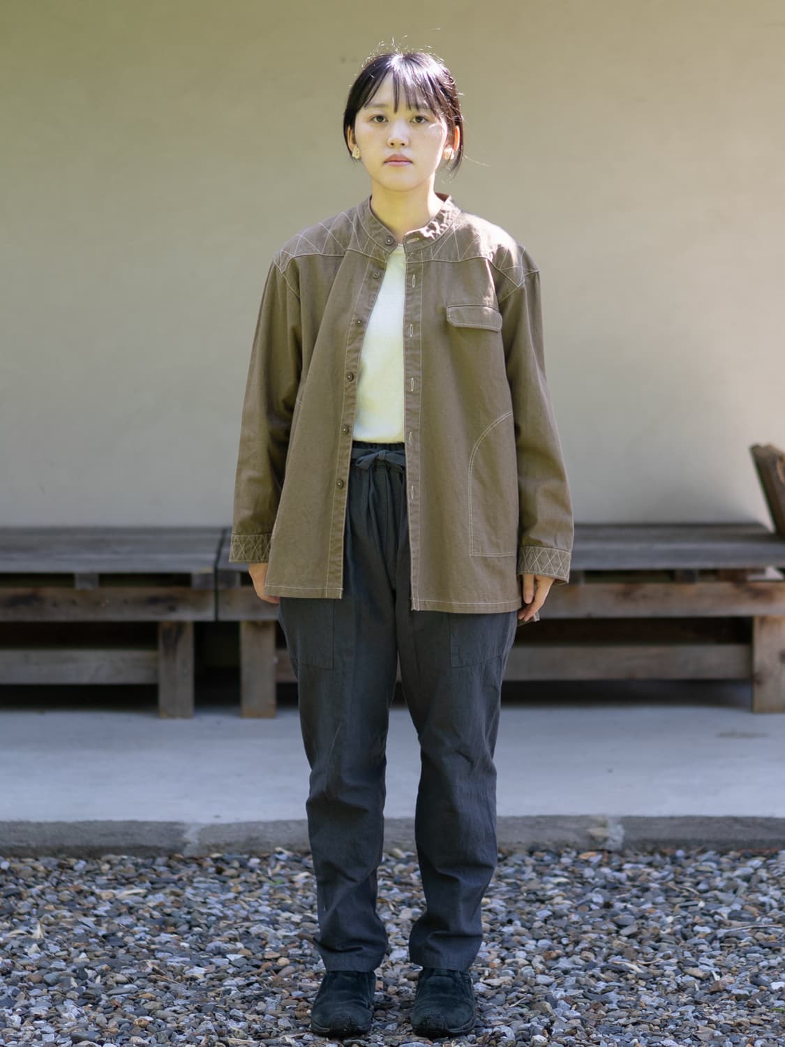 縁日 漆染のYAMA SHIRT(山シャツ)