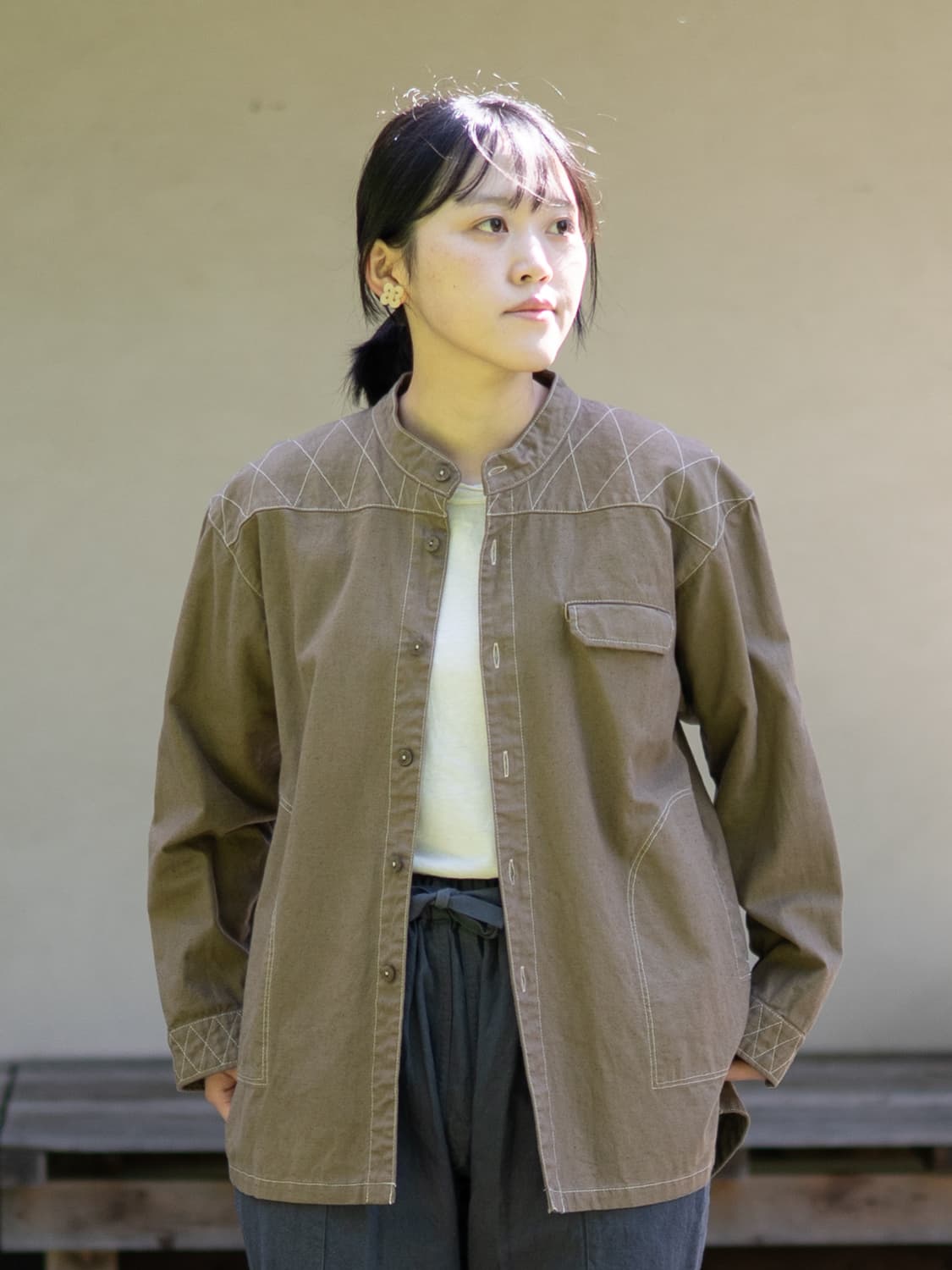 縁日 漆染のYAMA SHIRT(山シャツ)