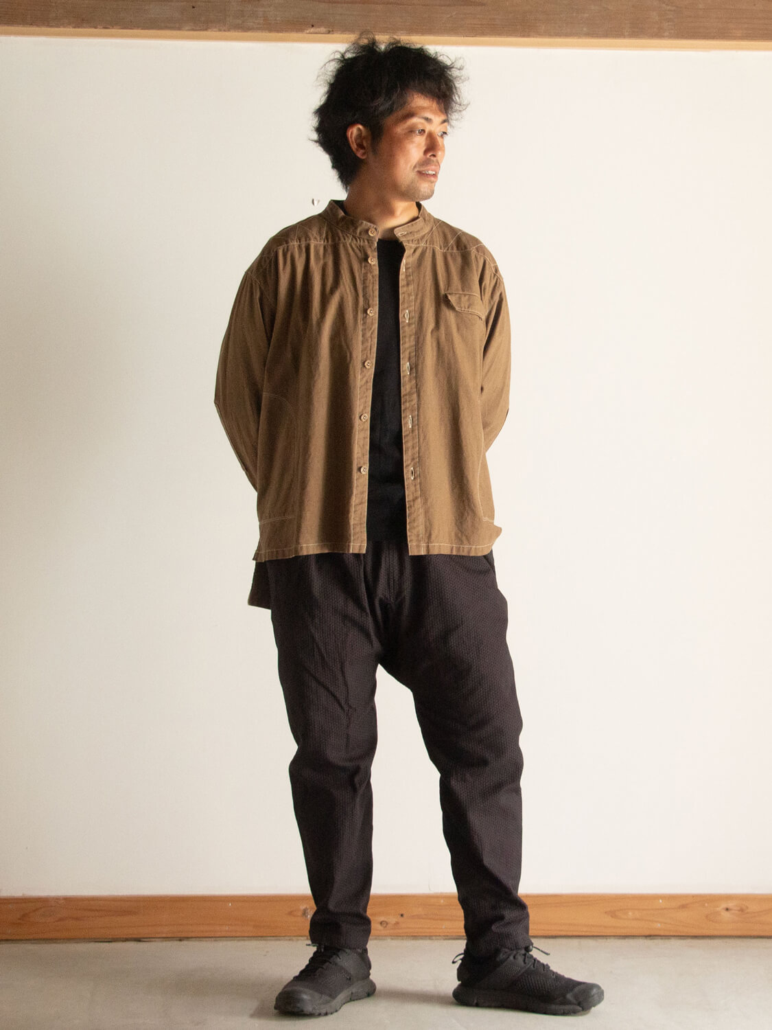 縁日 漆染のYAMA SHIRT（山シャツ）