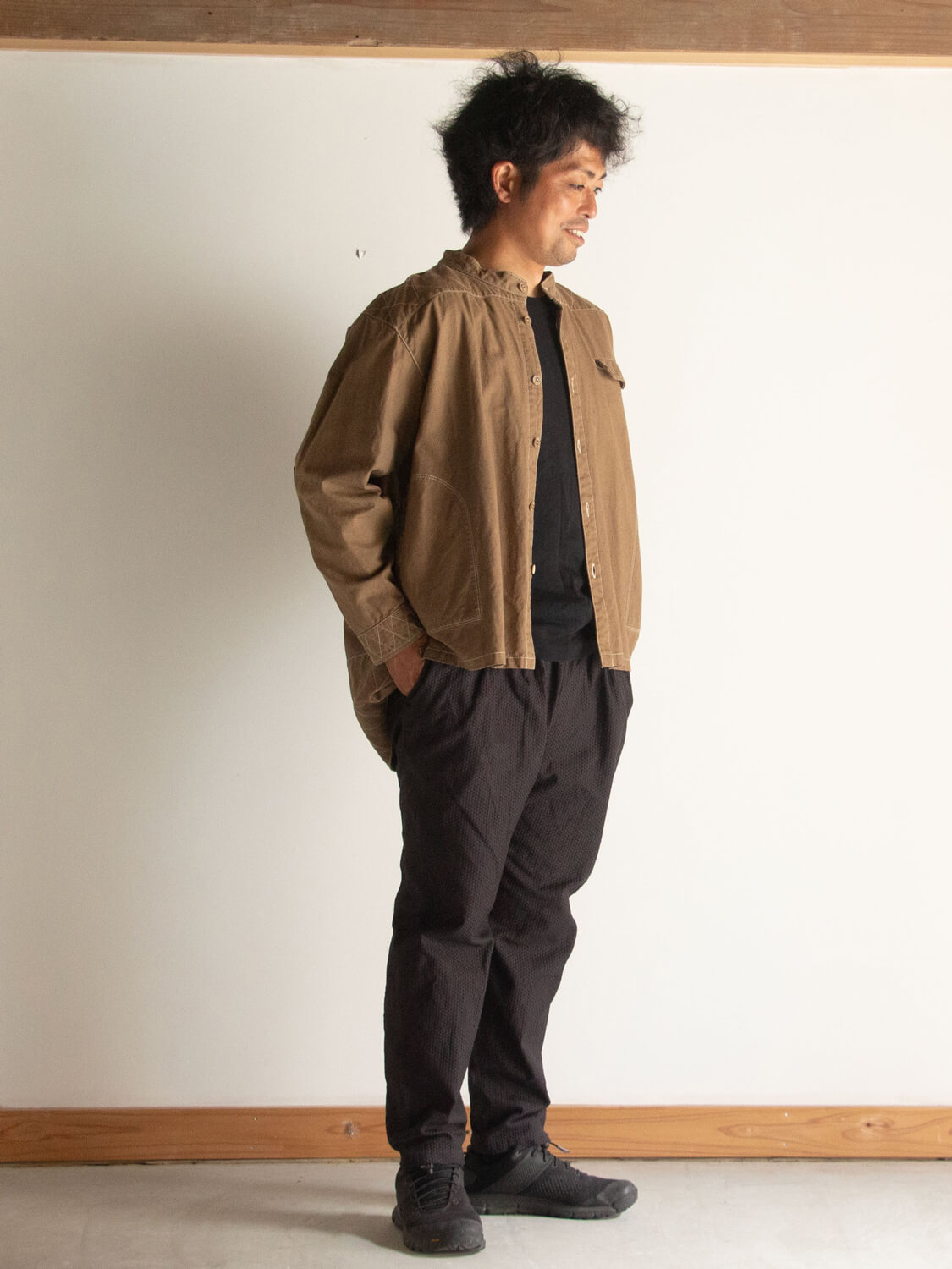 縁日 漆染のYAMA SHIRT（山シャツ）