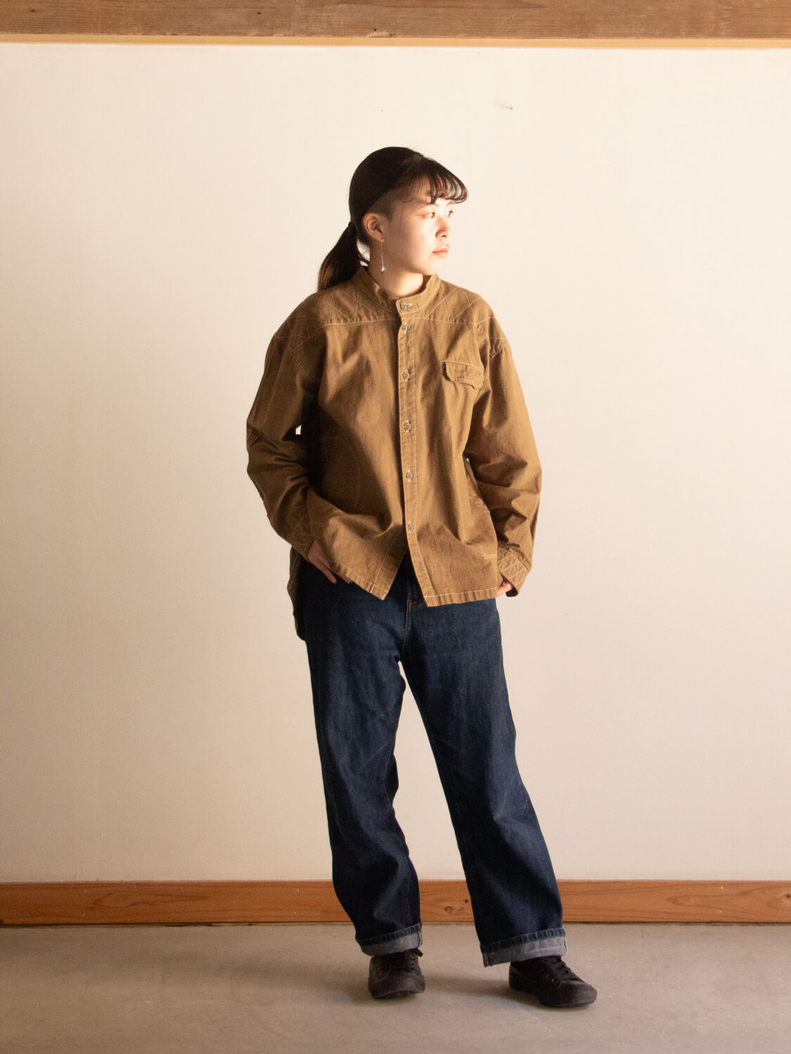 縁日 漆染のYAMA SHIRT（山シャツ）