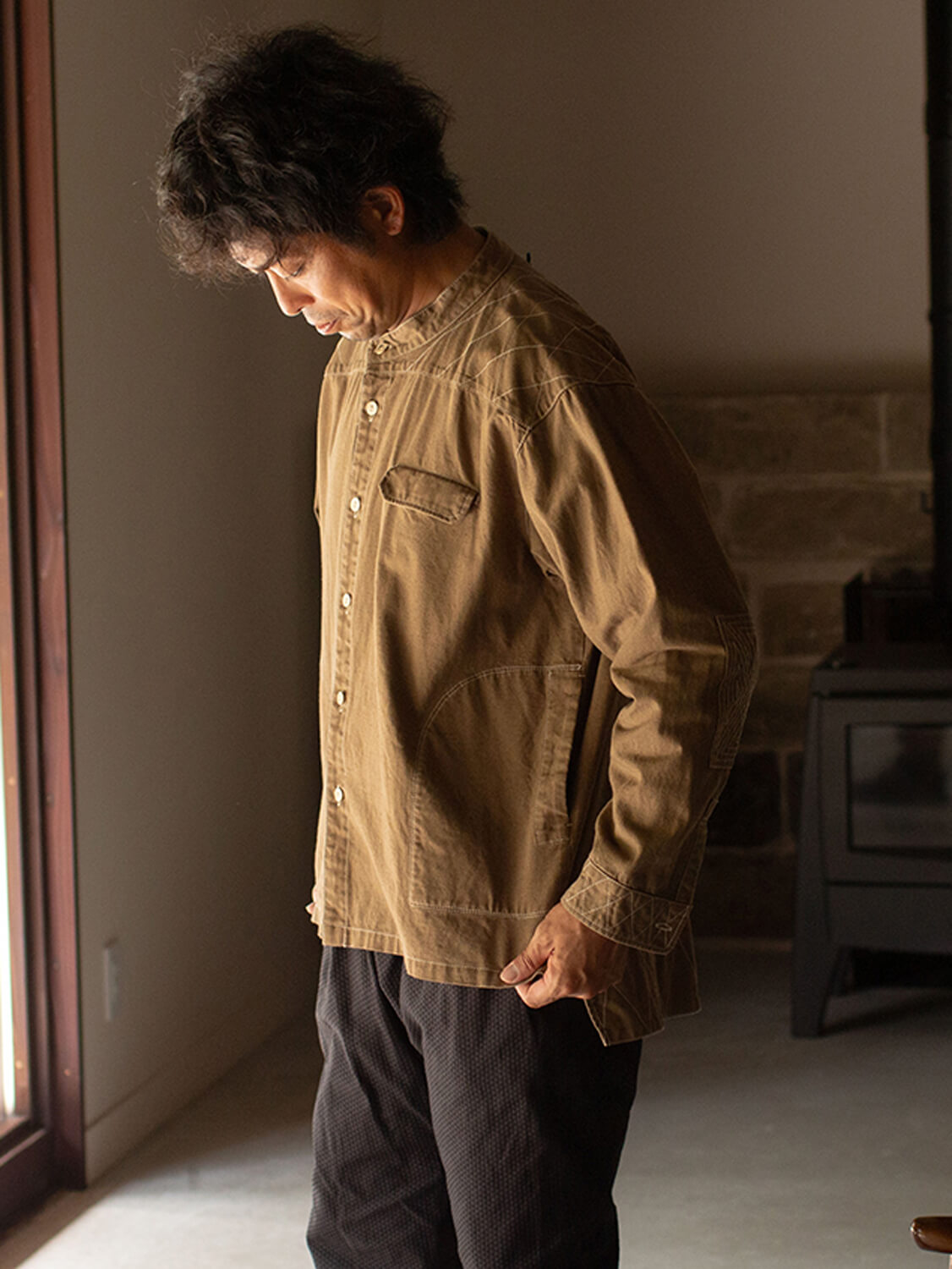 縁日 漆染のYAMA SHIRT（山シャツ）